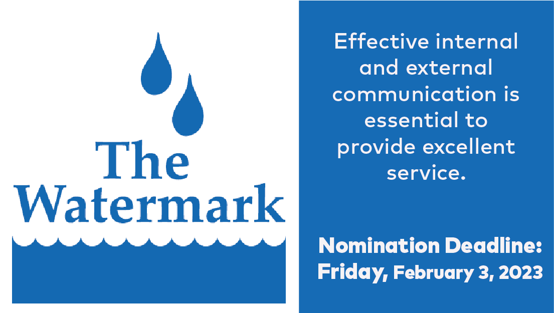 Water Environment Association of Texas Watermark Awards Submission…